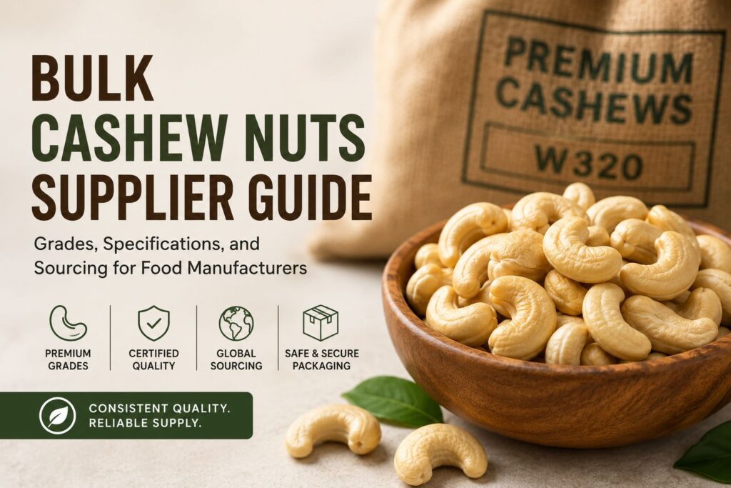 bulk cashew nuts supplier guide